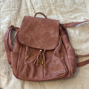 Elegant Pink Backpack for Women